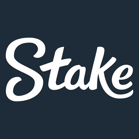 Stake Casino logo in donkere stijl, februari 2025