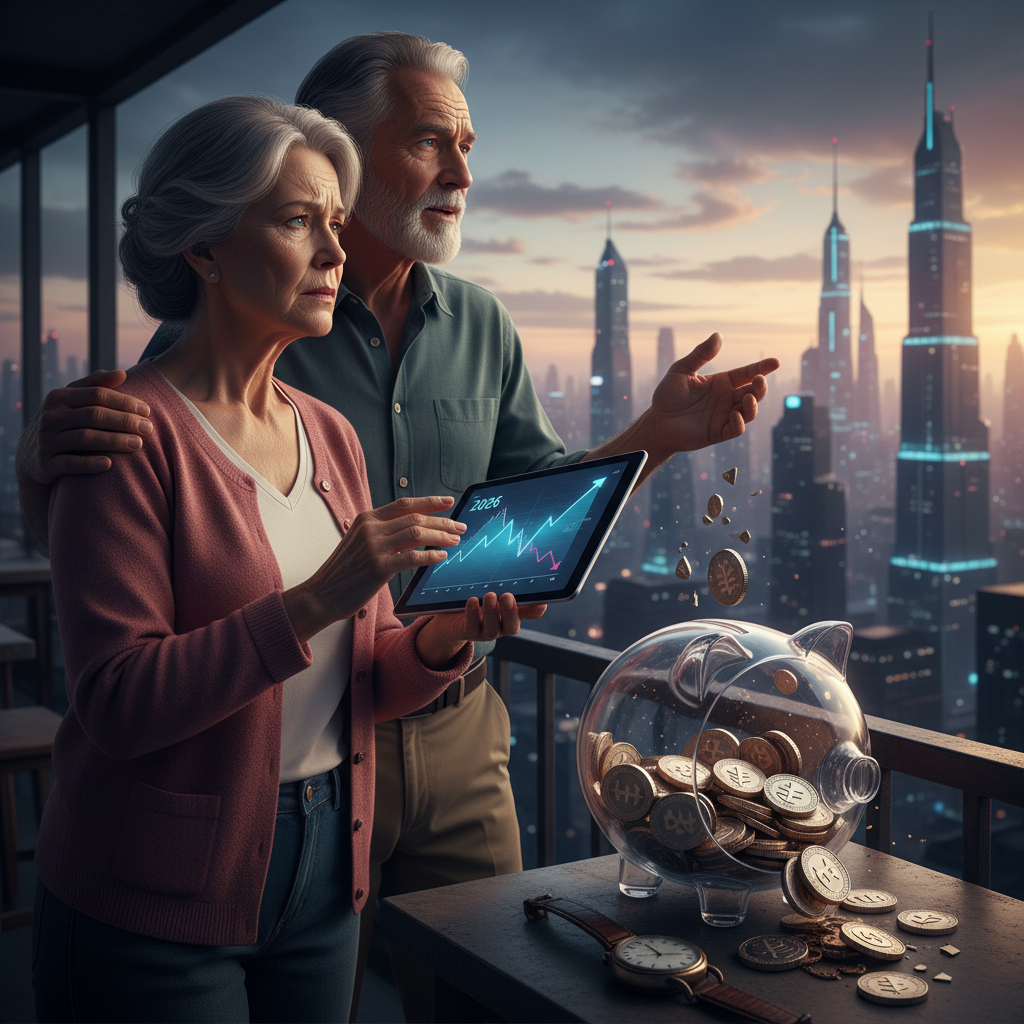 Crypto als pensioen: Is de HODL-strategie in 2026 nog wel veilig? – illustratie